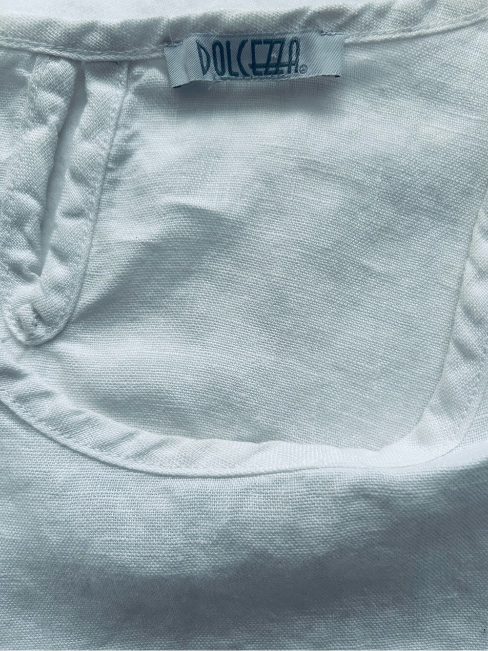 Dolcezza Linen Tunic Shell/Tank - Picture 2 of 8